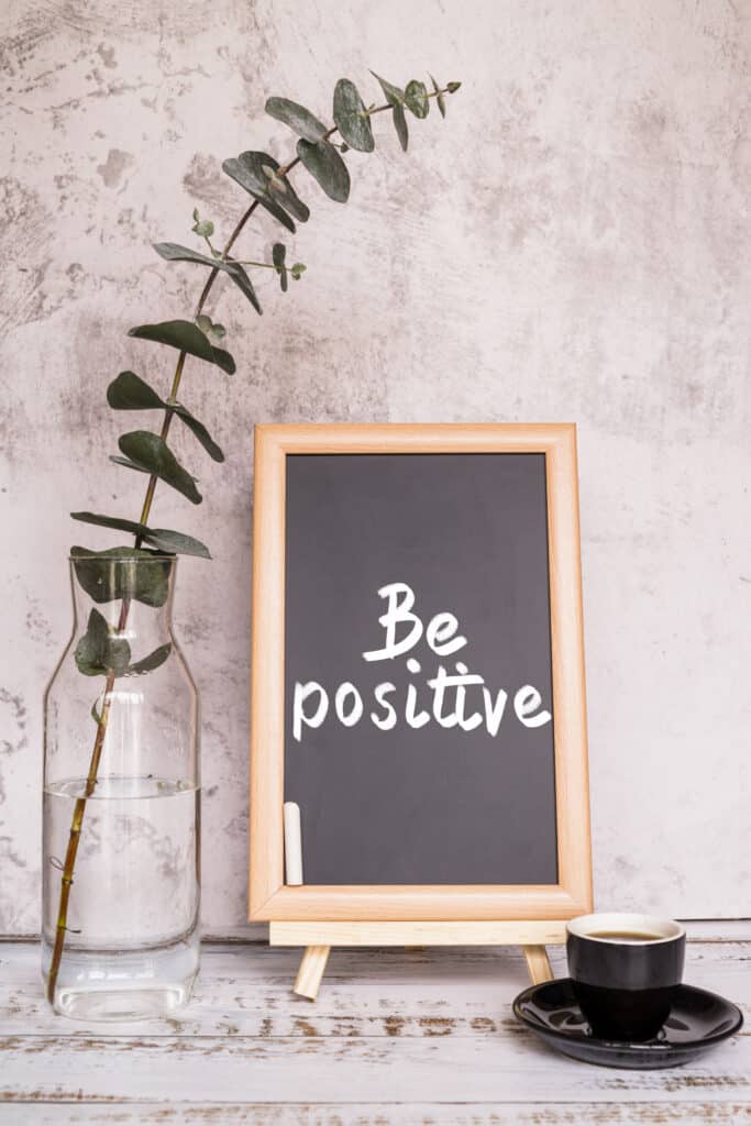inspirational words collage
